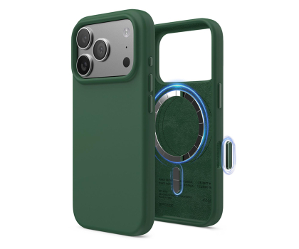 Etui do telefonów Elago Magsafe Silicon Case do iPhone 17 PRO Alpine Green ES17MSSC63PRO-APGR